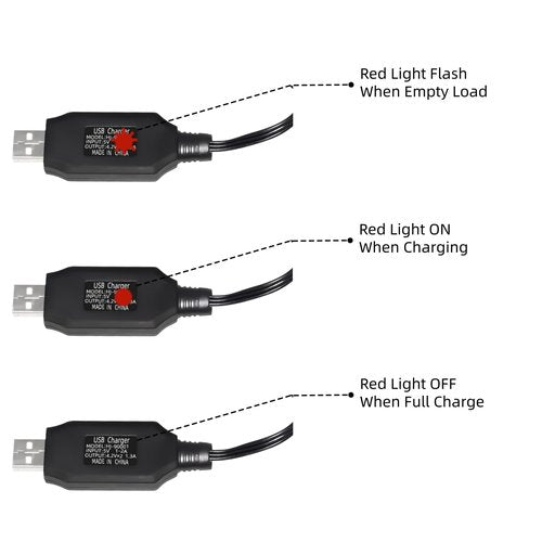 Itexkun Airsoft Battery 7.4V 1200mAh Lipo Battery 2S Small Tamiya Plug Rechargeable 30C High Discharge Rate with Charger for Airsoft Model Guns