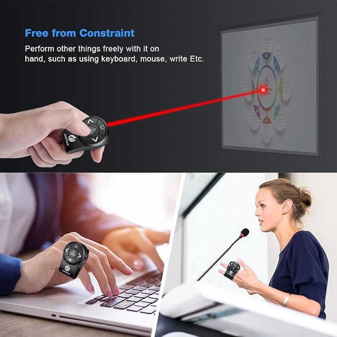 AMERTEER Wireless Presentation clicker
