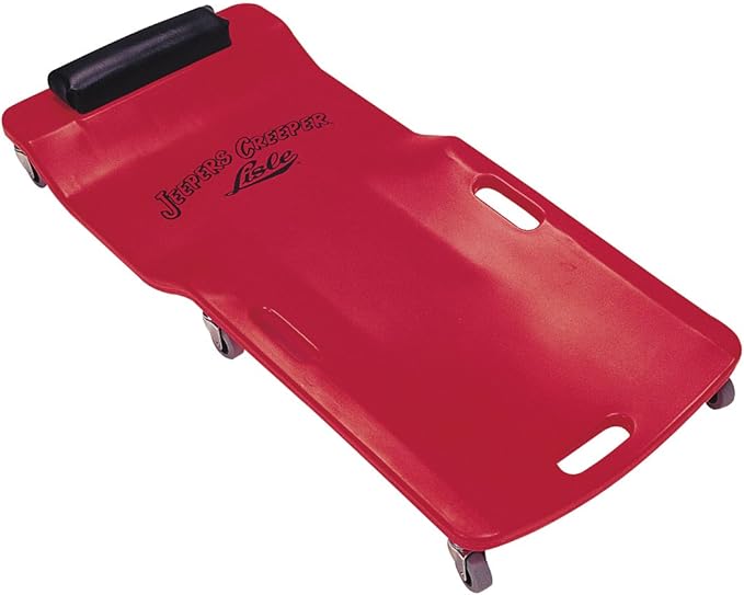 Lisle 92102 Red Low Profile Plastic Creeper