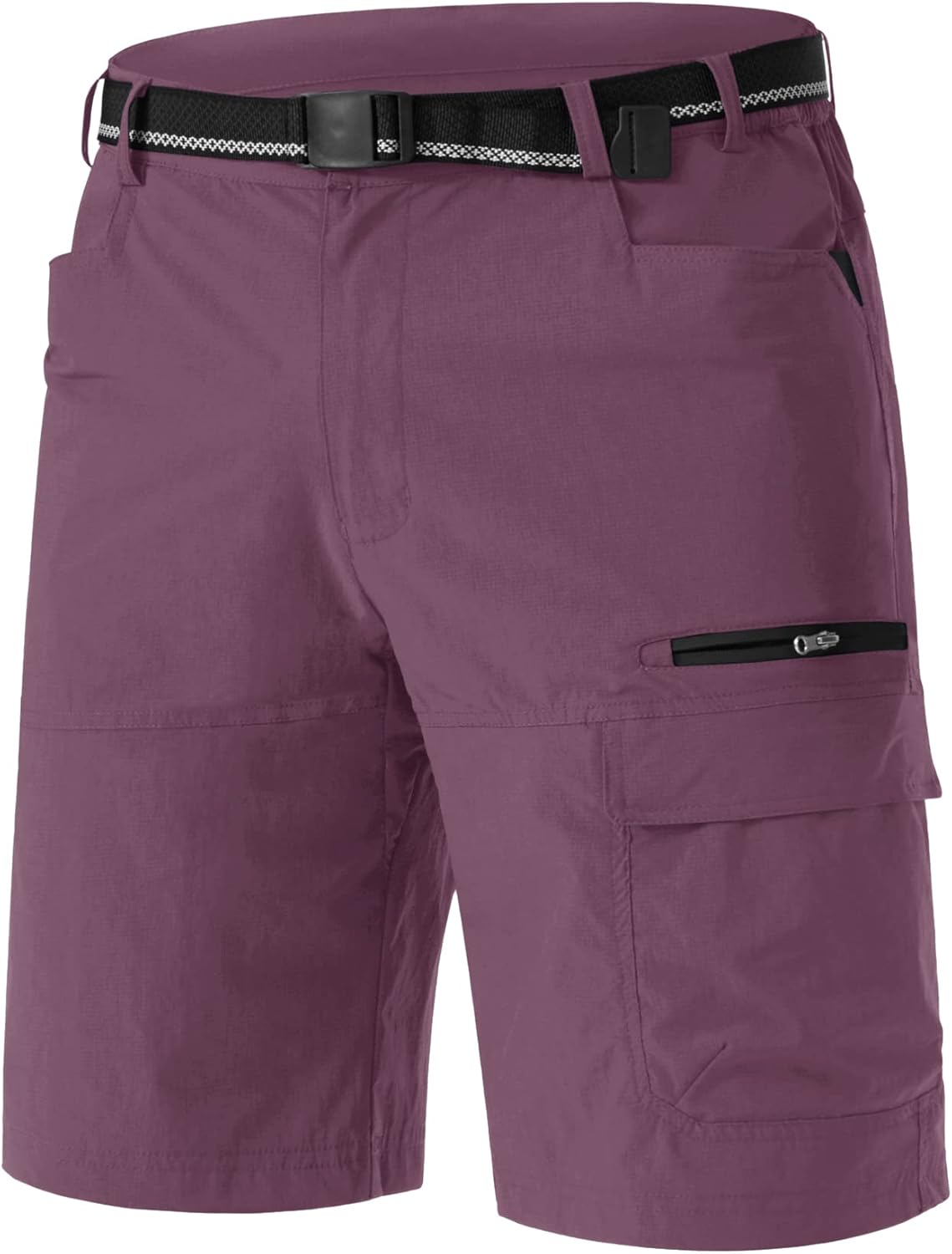 TACVASEN Men's Quick-Dry Cargo Shorts - Water-Resistant Outdoor Hiking & Golf Shorts | Casual Fit