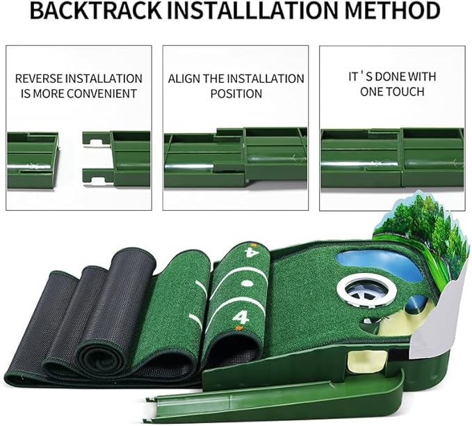 Golf Putting Mat for Various Skill Levels