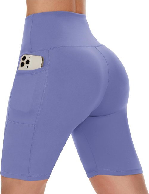 CAMPSNAIL Biker Shorts for Women - High Waisted Tummy Control with Pockets | 3"/5"/8" Sizes Available