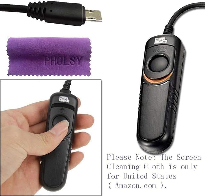 Pixel Wired Shutter Remote Control S2 Remote Shutter Release Cable