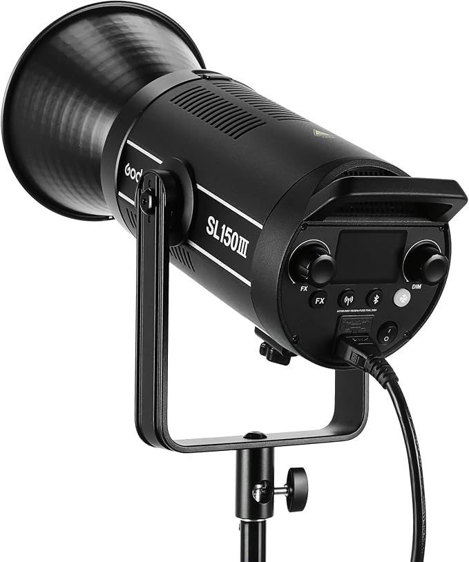 Godox SL150III 160W LED Video Light, 600Lux SL150W LED Continuous Light