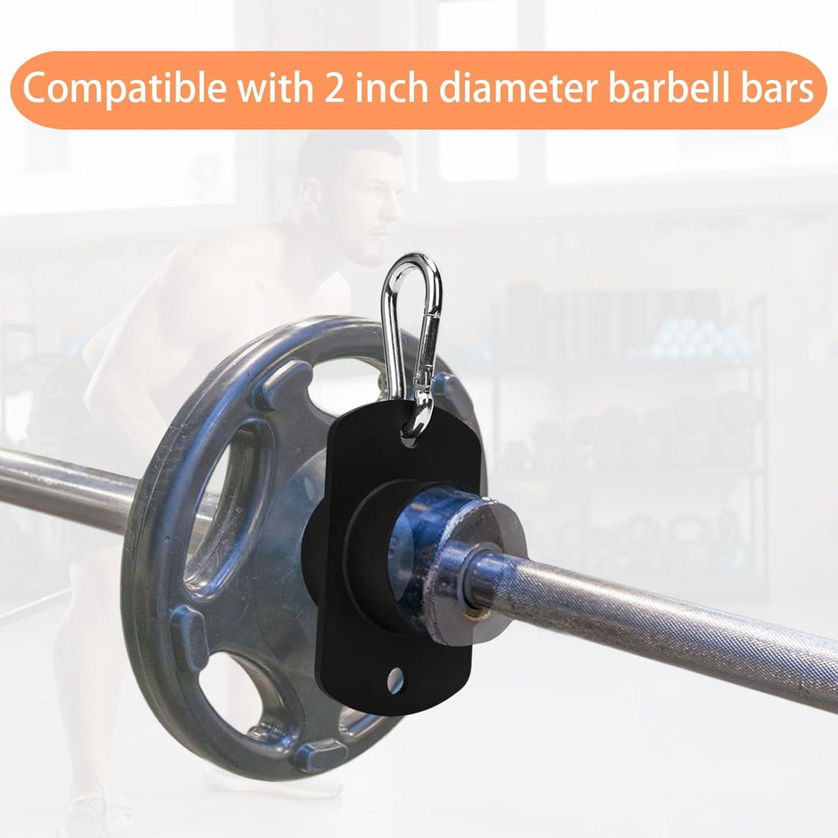 Skiennix T-Bar Row Platform - Landmine Attachment for 2-Inch Olympic Bar | Enhance Back & Shoulder Workouts