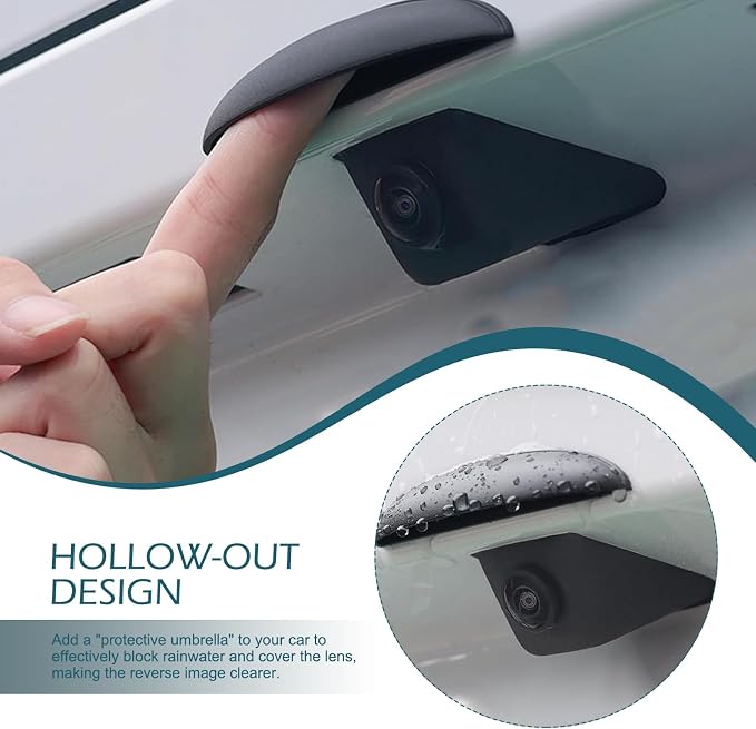 1 PC Car Rear View Camera Cover, Anti-rain Rear View Backup Camera Cover