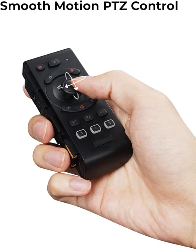 OBSBOT Tail Series Smart Remote Controller, PTZ Control via Gimbal Button or
