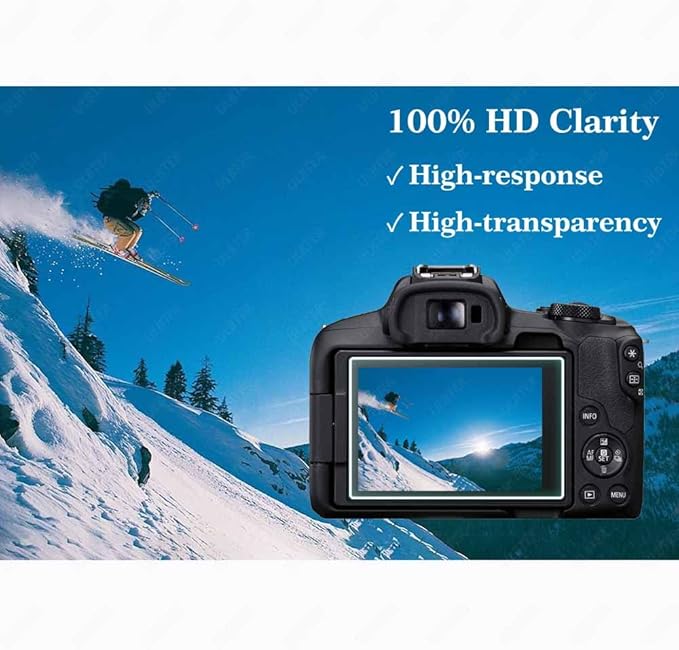 ULBTER Screen Protector for Canon EOS R50 EOS R8 EOSR50 Camera 9H Tempered