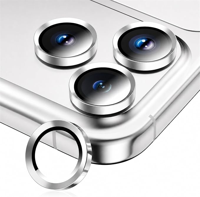 for iPhone 17 Pro/iPhone 17 Pro Max Camera Lens Protector, Tempered Glass