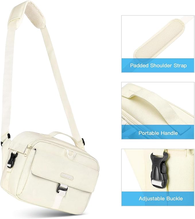 MOSISO Camera Shoulder Bag Case Crossbody Sling Purse, DSLR/SLR/Mirrorless