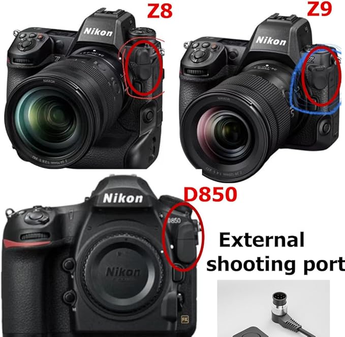 RC301-DC0/MC-30 30CM for Nikon Video Cable z8 z9 d850 d800 Remote Camera Small
