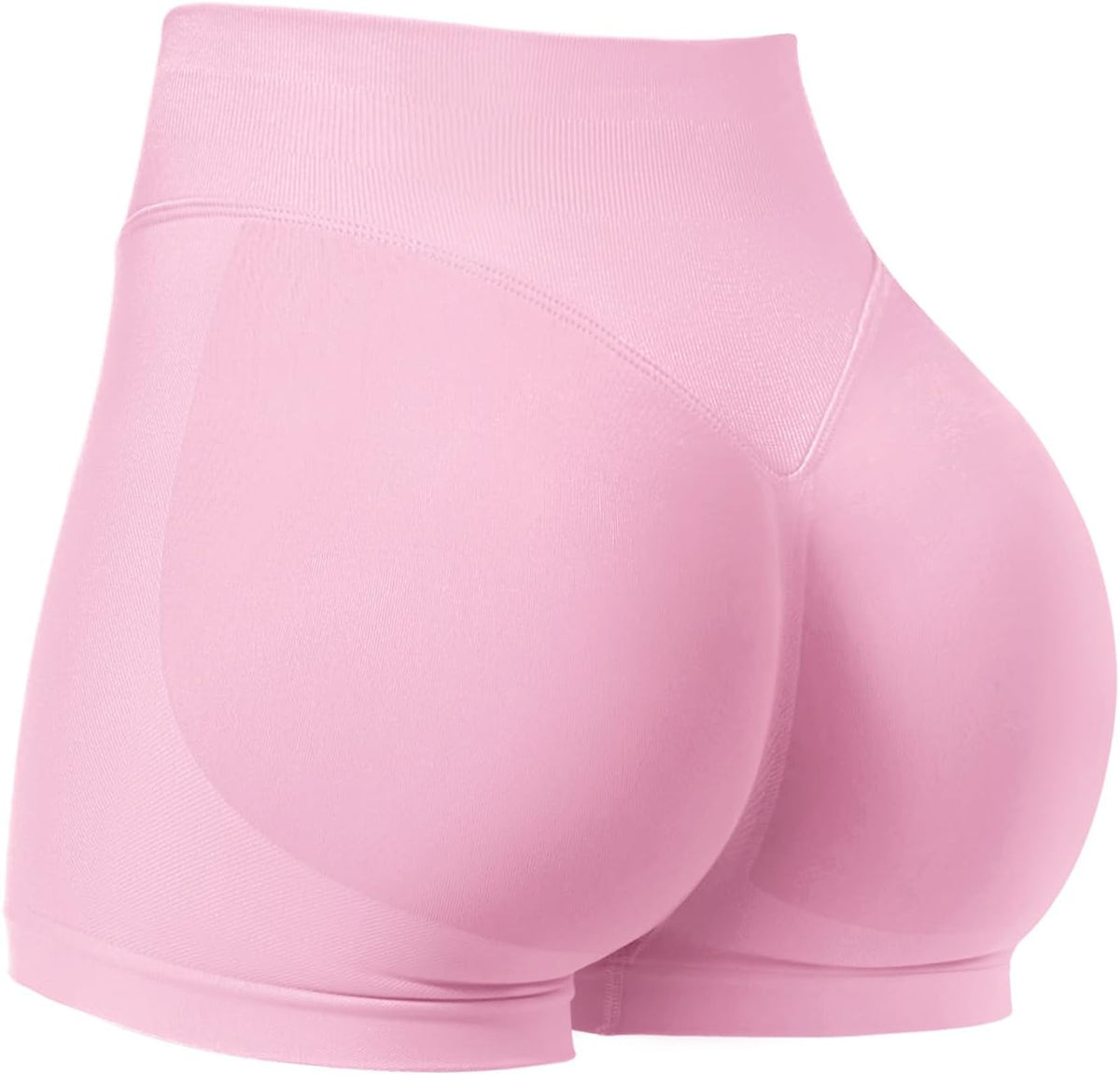 VOYJOY Women's Workout Shorts - Scrunch Butt Lifting Seamless Gym Biker Shorts | 2.5" - 6" Sizes