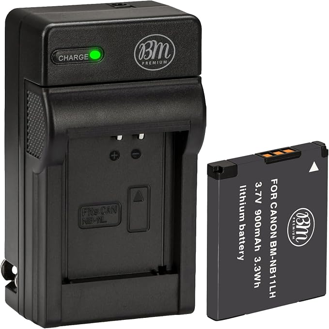 BM NB-11LH Battery and Charger for Canon Elph 110 Elph 130 Elph 140 Elph 150