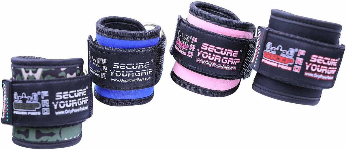 Skiennix Ankle Straps for Cable Machines - Adjustable Neoprene Cuffs for Enhanced Leg & Glute Workouts