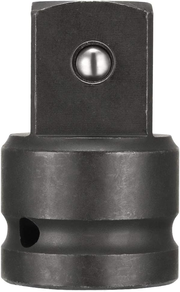 uxcell 2pcs 3/4" Drive (Female) x 1" (Male) Impact Socket Adapter for Use with Air Impact Wrenches, Breaker Bars, Ratchets, CR-MO Steel