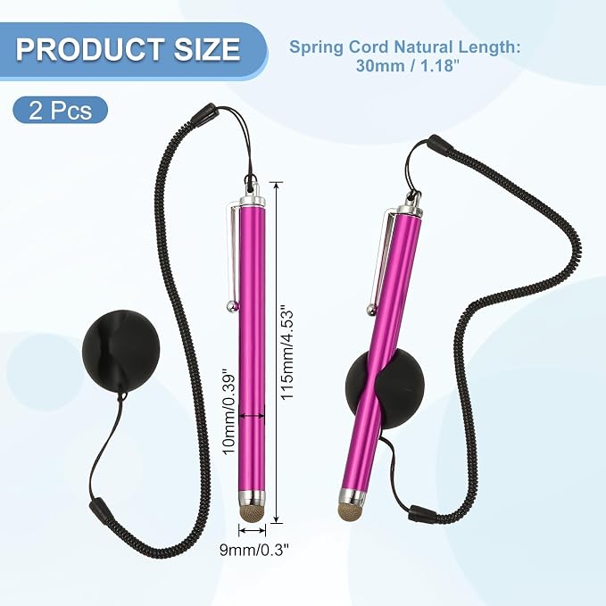 PATIKIL 2 Pcs Screen Capacitive Pen