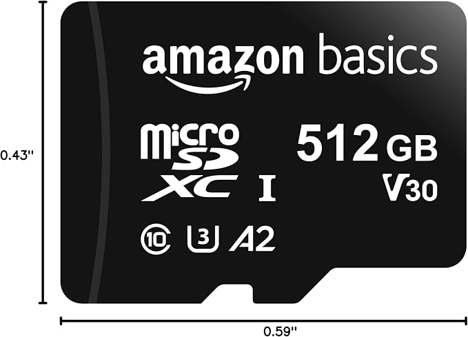 Amazon Basics microSDXC Memory Card