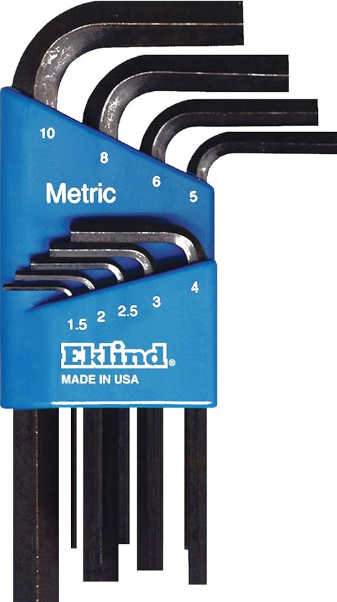 Eklind - REK10022 EKLIND 10022 Hex L-Key allen wrench Combo- Long Inch + Short MM (2 sets 22pc) (Pack of 2)