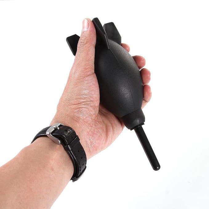 FocusFoto PRO 6.6 Inch Rubber Rocket Air Blower Duster Cleaner Dust Cleaning