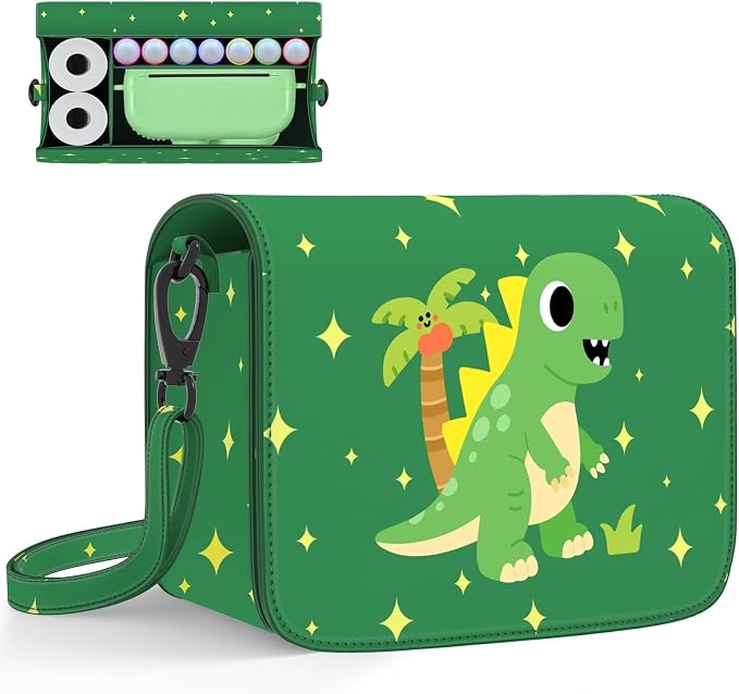 Kids Instant Print Camera Case Bag Compatible