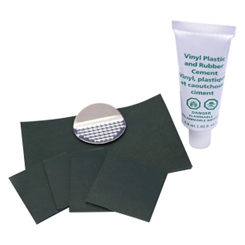 Coghlan's Repair Kit - Plastic/Rubber - 7.5" H x 3.75" W x 1.25" L - 1 PK - Includes Cement, Metal Rasp, Rubber Patches - #860BP