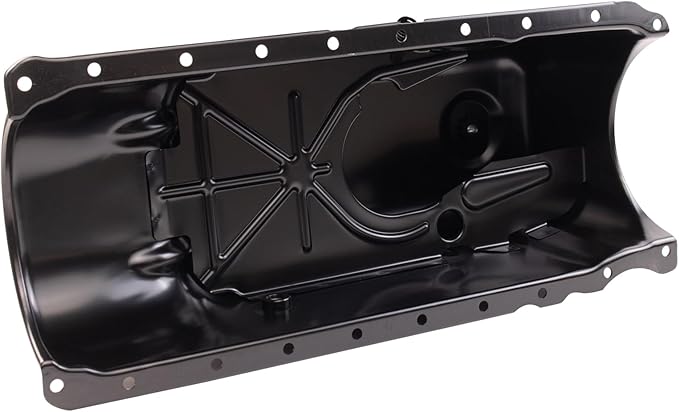 TRQ Engine Oil Pan Compatible with 91 C5000 Topkick C5500 Kodiak 91-96 C60 Kodiak C6000 Topkick 97-00 C6500 Kodiak C6500 Topkick C70 Kodiak C7000 Topkick C7500 Kodiak C7500 Topkick 96 P30 P3500
