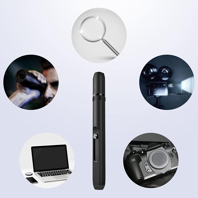 VSGO Professional Lens Cleaning Pen, Double-Ended Lens Brush