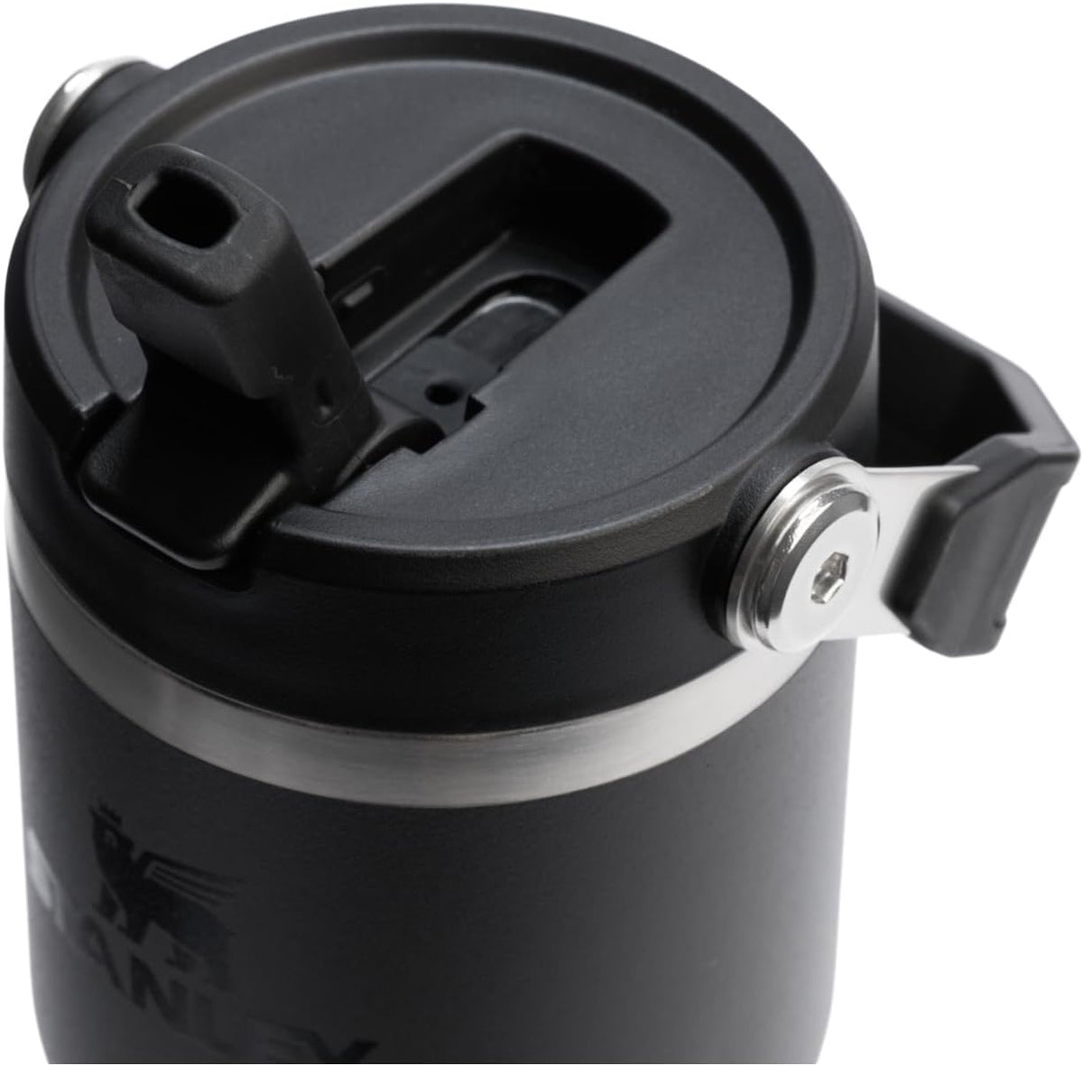 STANLEY IceFlow 2.0 Tumbler - 14 oz Insulated Stainless Steel Water Bottle | Leakproof, BPA-Free | Black