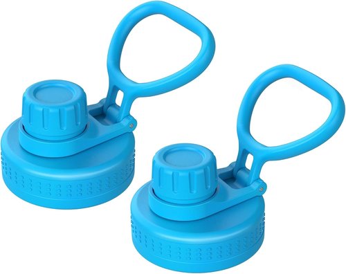 Hydro Flask Replacement Spout Lid - Leak-Proof Sports Cap for Wide Mouth Bottles (12-64oz)
