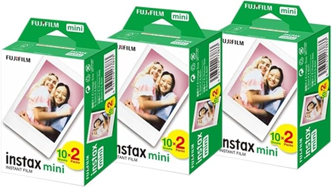 Fujifilm 16437396 Instax Mini Twin Pack Picture Format Instant Daylight Film
