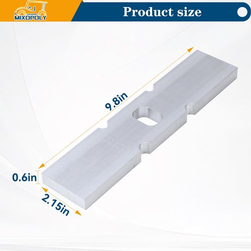 MIXOPOLY Golf Cart Front End Lift Block Kit Direct Fit for Club Car DS Gas & Electric(Not for Precedent)