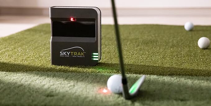 SkyTrak Golf Launch Monitor and Golf Simulator with Metal Protective Case