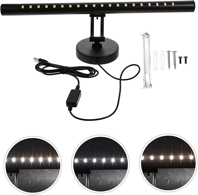 Uonlytech Cosmetic Mirror Lamp Led Vanity Mirror Light Waterproof Mirror Light for Bathroom