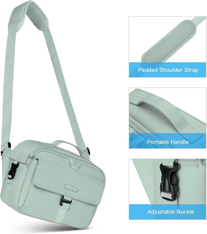 MOSISO Camera Shoulder Bag Case Crossbody Sling Purse, DSLR/SLR/Mirrorless