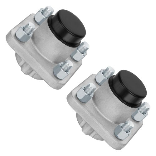 JAVIK 2 Pcs Front Wheel Hub Assembly with Bearings Compatible with Club Car DS & Precedent & Electric Golf Carts 2003-up OEM# 102357701 1023577-01 102353201