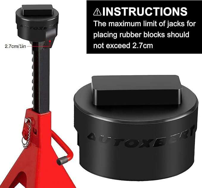 AUTOXBERT Jack Pad Stand Adapter Car Axle Jack Stands Floor Jack Pad Fits for BMW 3 4 5 Series E46 E90 E39 E60 E91 E92 X1 X3 X5 New
