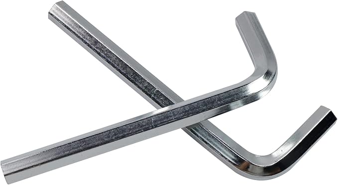 Antrader 5mm Allen Wrench L-Shaped Hex Key Set - Pack of 50