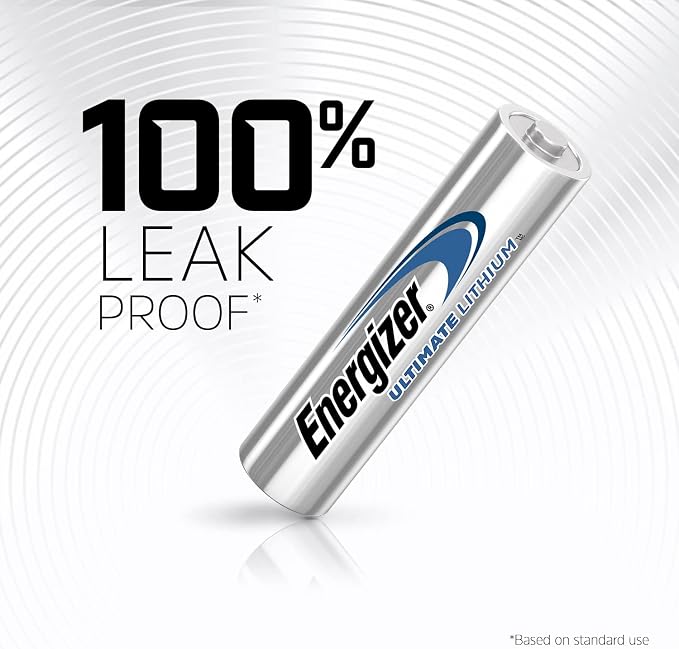 Energizer Ultimate Lithium AAA Batteries, Lithium Triple A Batteries