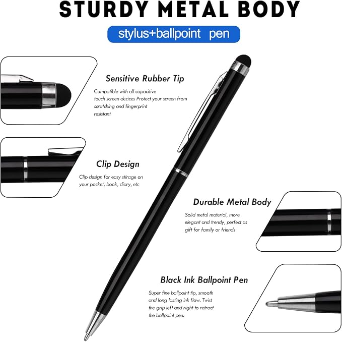 15 Pack Stylus Pens for Touch Screens Stylus Pen Compatible