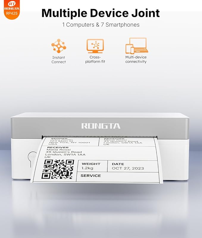 Rongta Shipping Thermal Label Printer