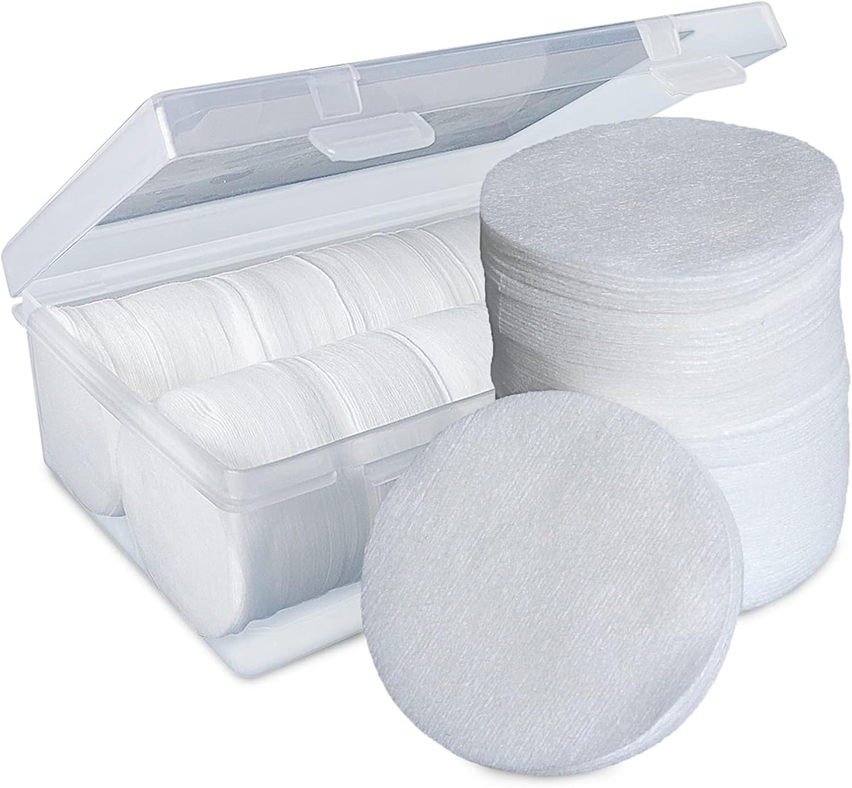 Skiennix Gun Cleaning Patches - Thick Round Pads with Storage Box | Fits .22, .380, .308, .357, .45 Caliber