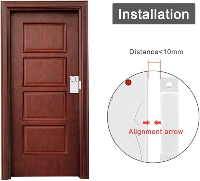 WSDCAM Door Alarm Wireless Anti-Theft Remote Control Door and Window Security