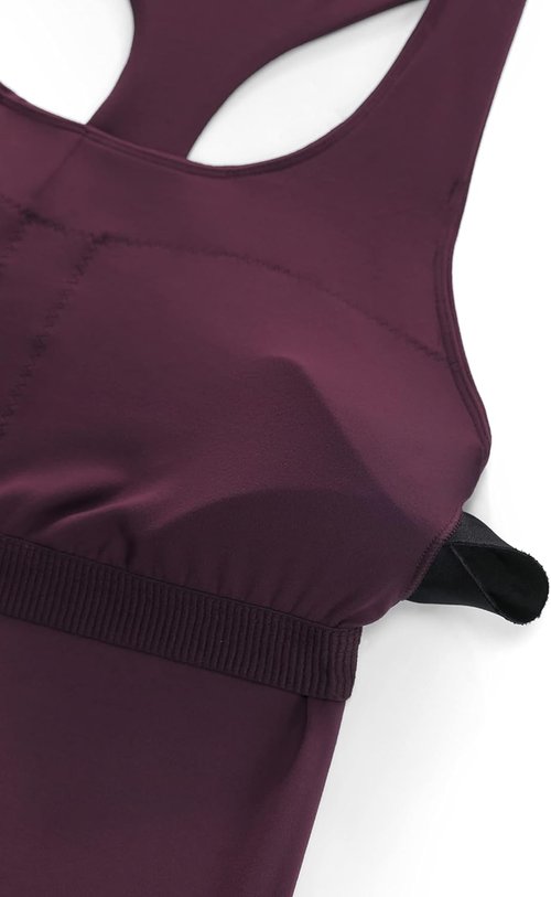 CRZ YOGA Butterluxe Workout Tank Tops for Women - Padded Spandex Yoga Shirts with Built-In Bra