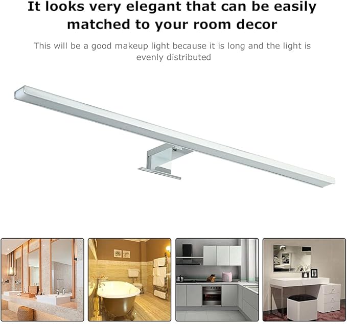 Makeup Mirror Light LED Mirror Light Vanity Lights IP44 Waterproof Makeup Mirrors Wall Lamps,Ceiling Lighting