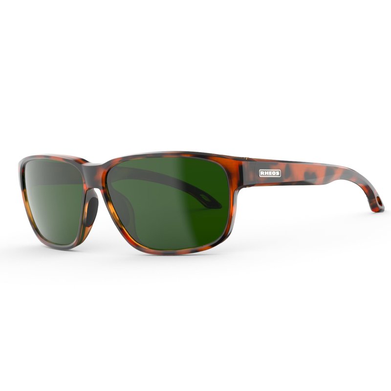 Rheos Edgewater Floating Polarized Sunglasses | 100% UV Protection | Boating & Fishing | Water Sports | Anti-Glare (Tortoise | Moss)