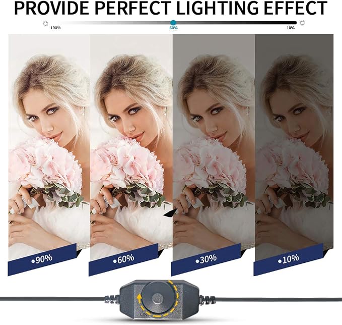 Photography Studio LED Lighting Kit Adjustable Light Professional Electrical