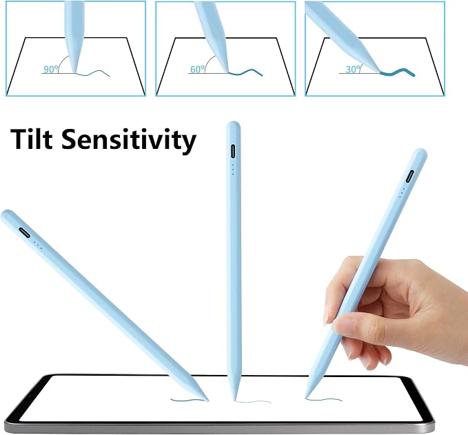 Stylus Pen for iPad A16 11th 10th 9th 8th 7th 6th Generation, iPad Pro 12.9 11