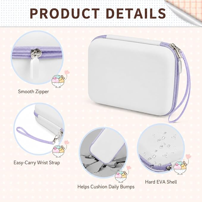 kids Instant Print Camera Case Compatible