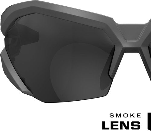Mechanix Wear Vision Type-V Safety Glasses - Lightweight Anti-Fog, Scratch-Resistant Eyewear | Smoke Lens, Adjustable Fit