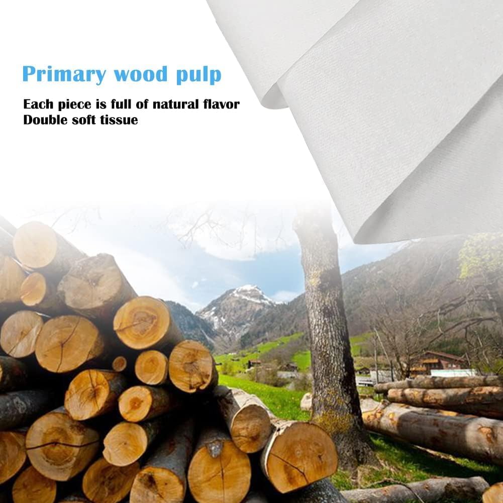 Car Tissue Refills, Facial Napkin Refills for Car Visor Tissue Holder - 600 Sheets, 12 Packs (12 Pack)